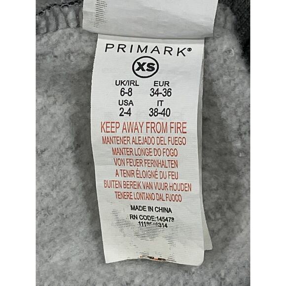 Disney Mickey Mouse Faces Pullover Crewneck Sweatshirt Gray Women’s X-Small 2/4 - Picture 10 of 11